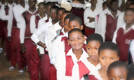 Students of Tilley Gyado College at the Tanimu’s foundation Award Ceremony, 2013